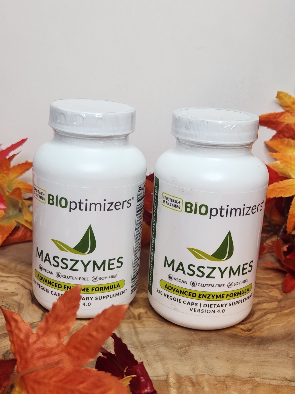 BIOptimizers MassZymes Complete Digestive Enzymes Supplement Gut Health Exp 2028