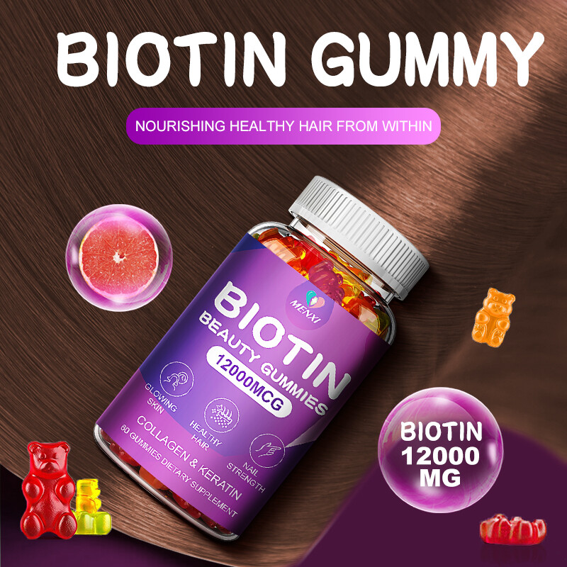 Hair Growth Accelerator Gummies Hair Growth Skin Nails Health Vitamins For Women