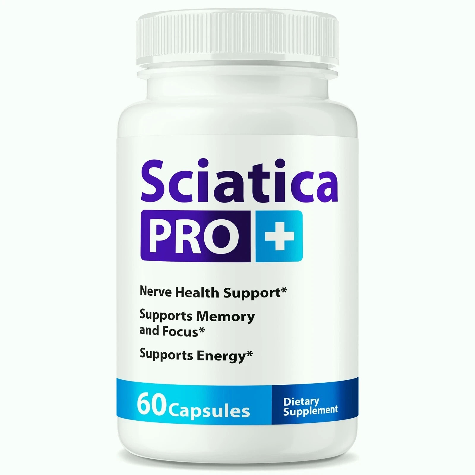 Sciatica Pro+ Pills for Nerve Health, Sciatica Pro Plus Nerve Support 60 Caps FS