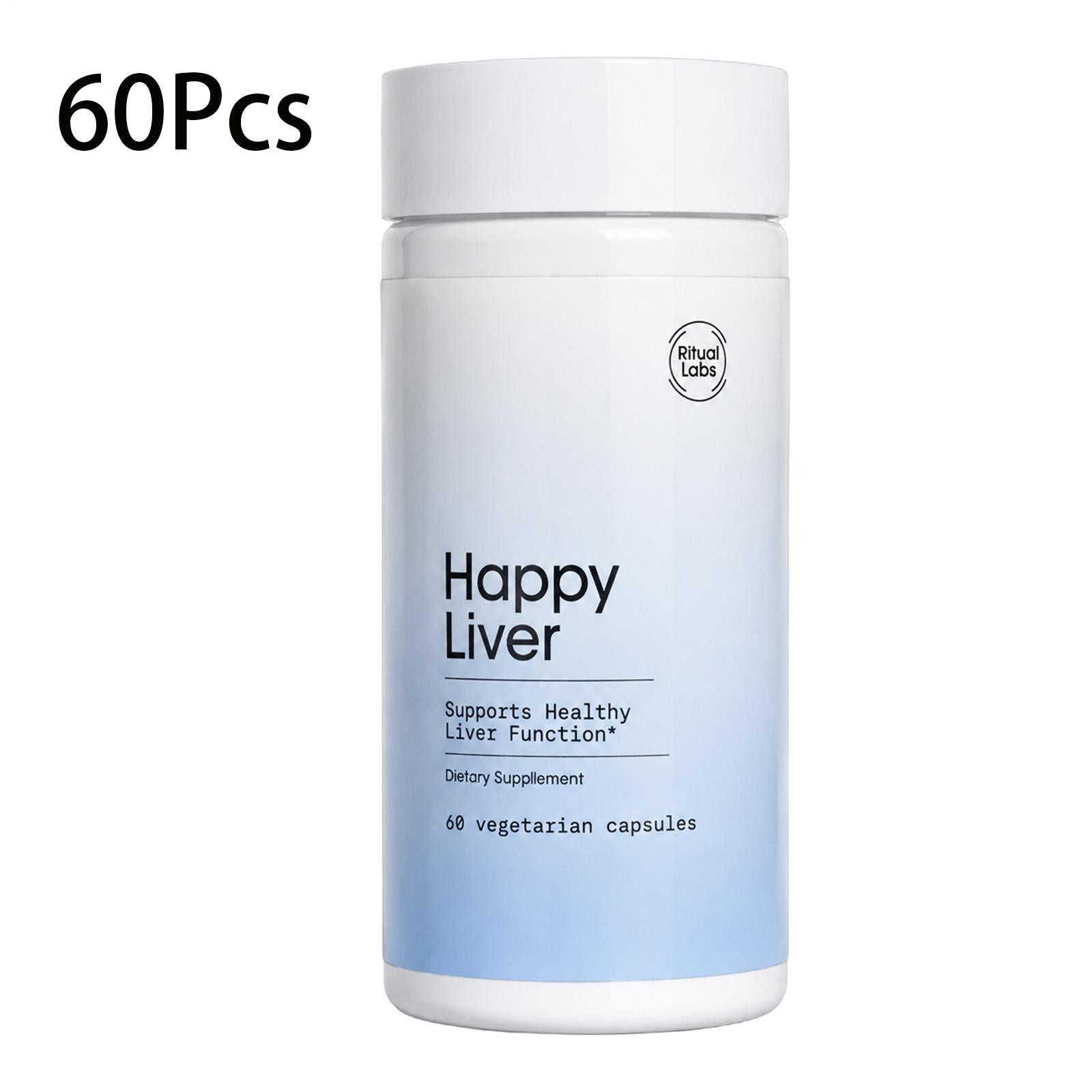 Happy Liver by Ritual Labs 60 Vegetarian Caps Dietary Supplement Healthy Liver