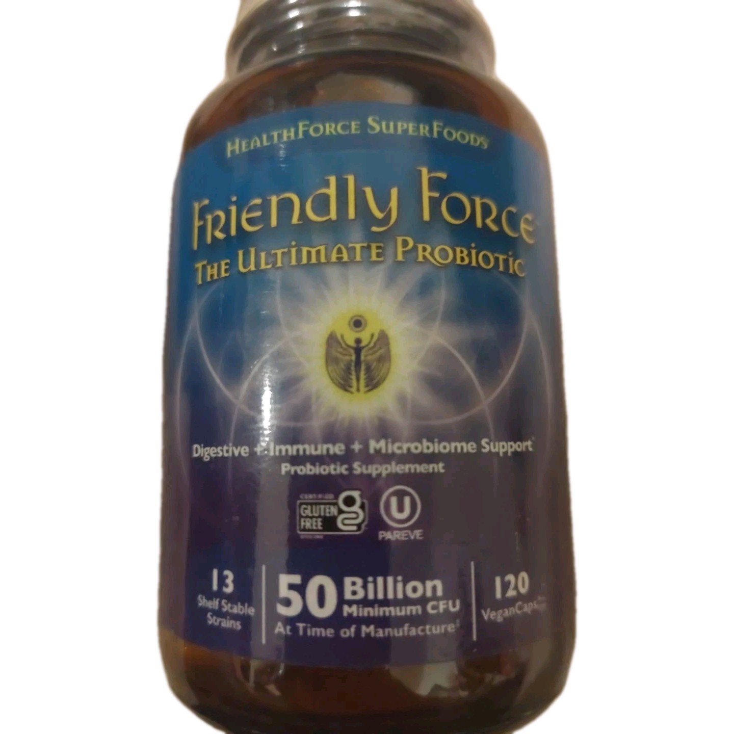 Friendly Force™, The Ultimate Probiotic, 120 Vegan Caps 50 Billion minimumCFU
