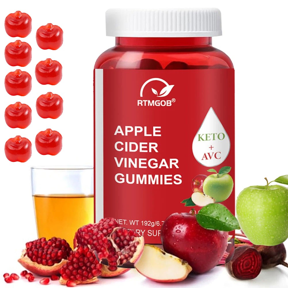 Apple Cider Vinegar Gummies 60ct 1000mg Premium Weight Loss & Cleanse Detox