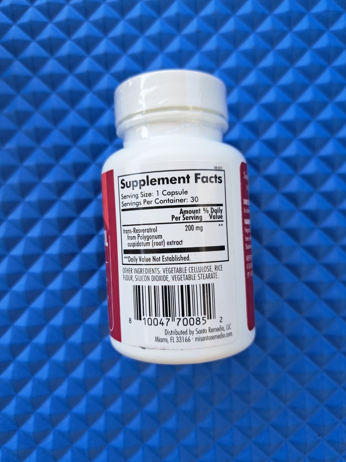 SANTO REMEDIO RESVERATROL EXP 10/2026
