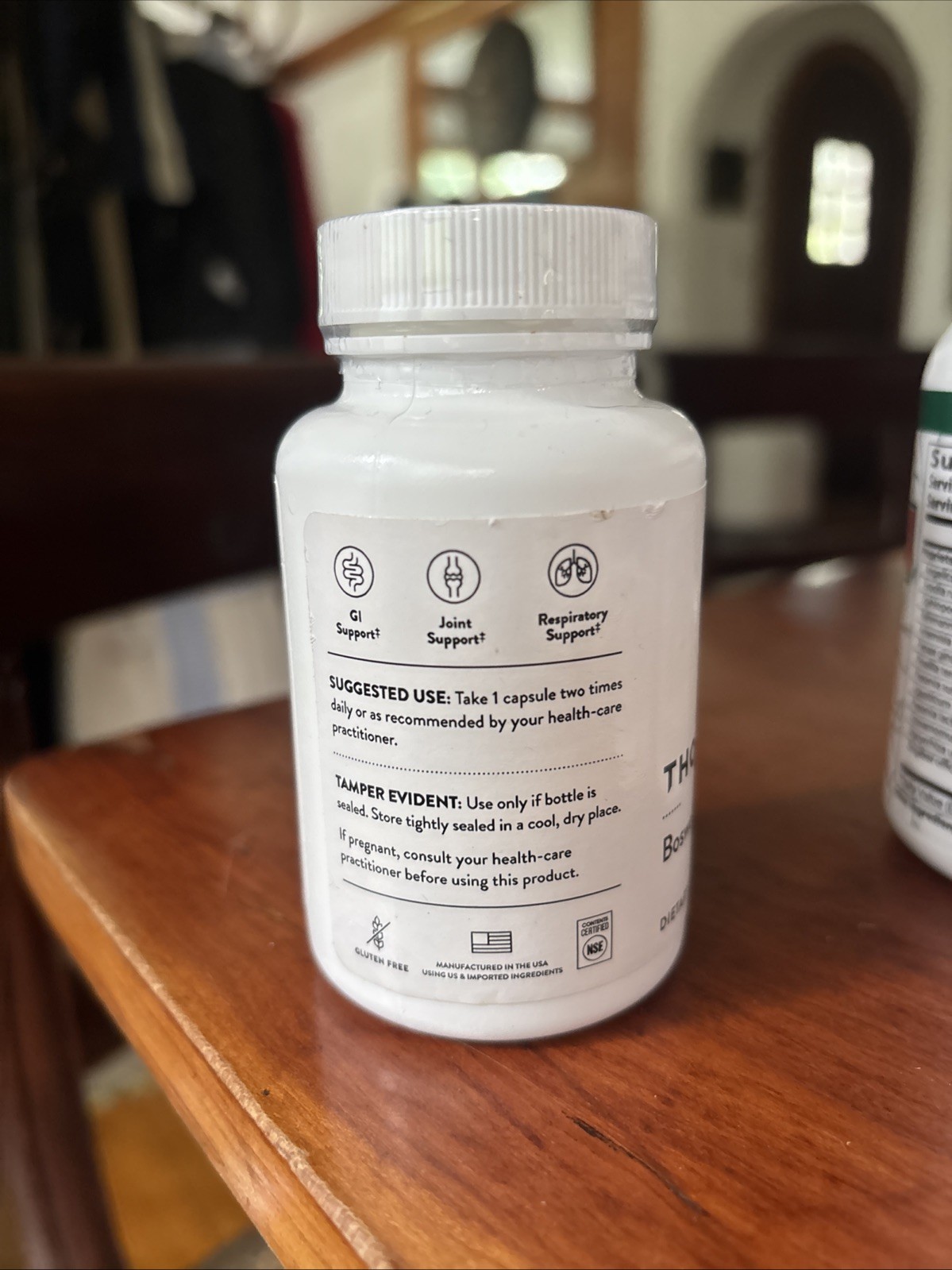 Thorne Boswelia Phytosome 60 Capsules