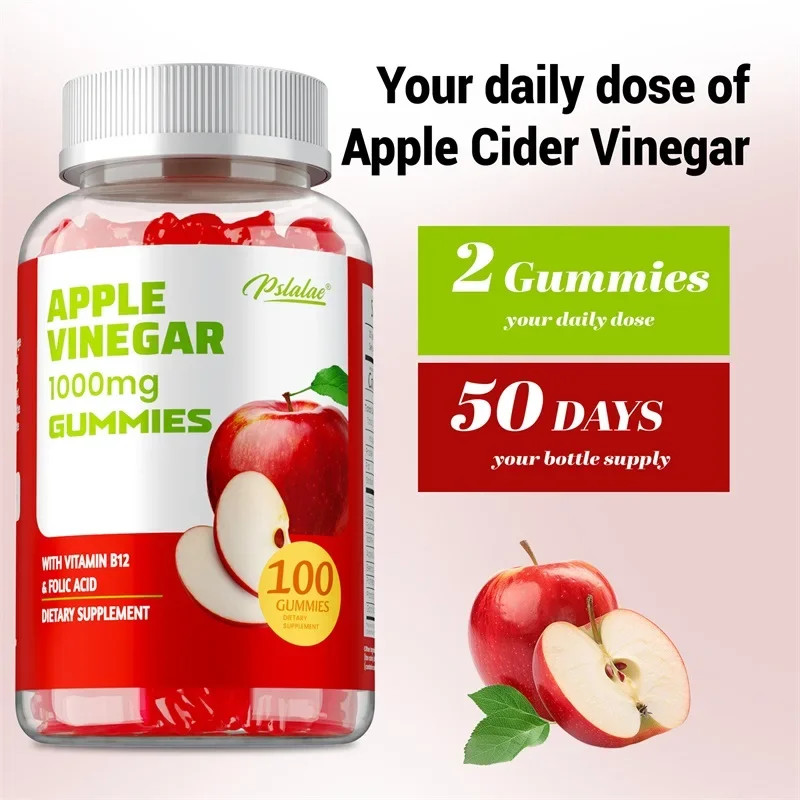 Apple Cider Vinegar 100pcs – Boost Energy, Digestive Function and Immune Health