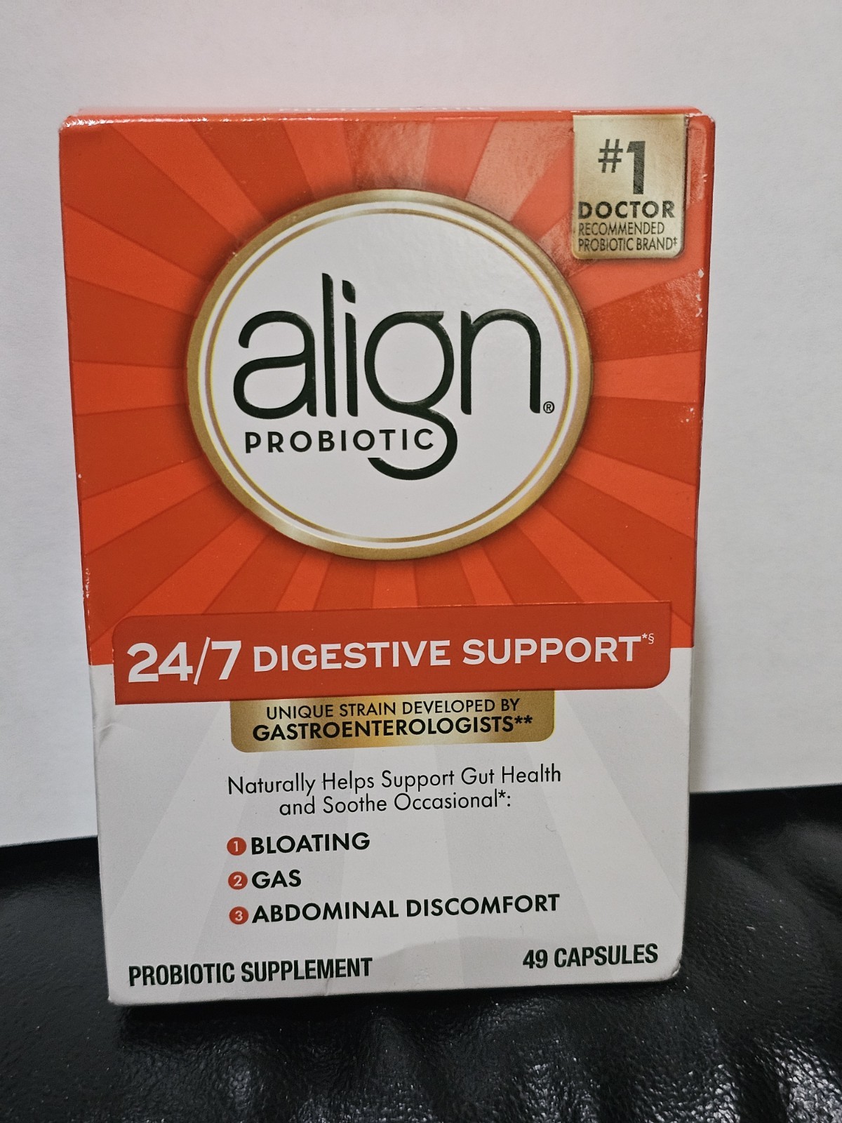 Align Probiotic Supplement Capsule – 49 Count Exp 02/2028 Brand New!
