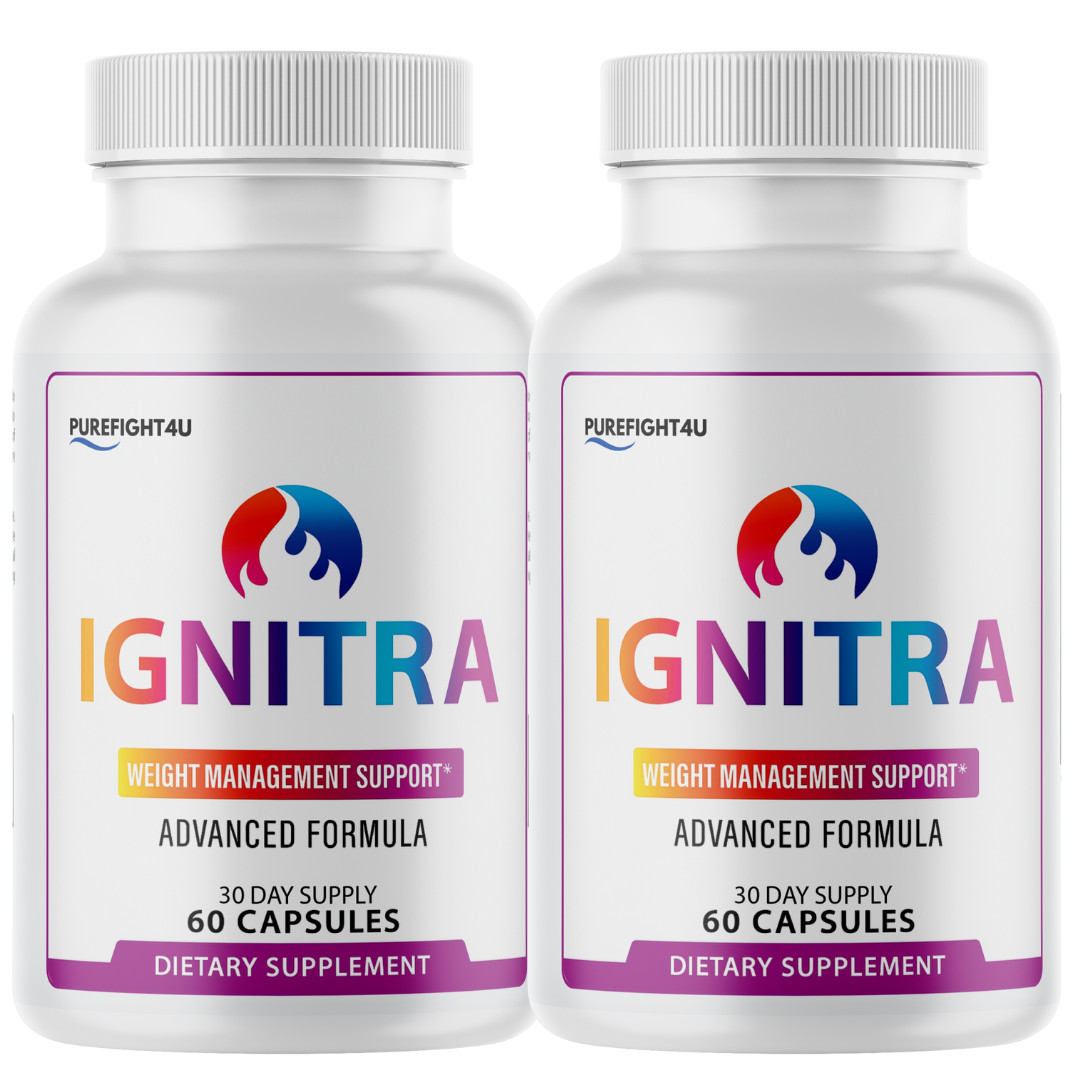 Ignitra Capsules, Weight Management Support Supplement – 2 Bottles