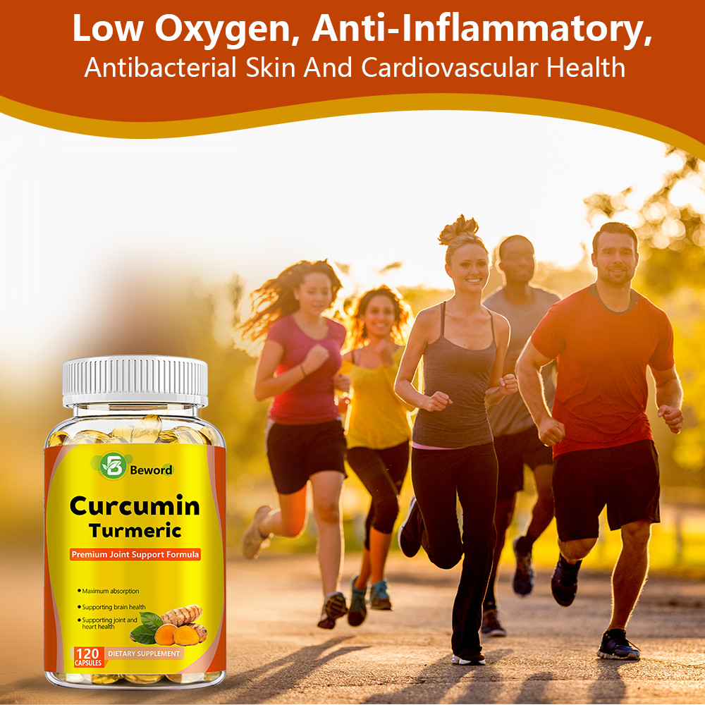 TURMERIC 95% CURCUMIN 1950mg EXTRACT TUMERIC BLACK PEPPER ANTIOXIDANT BEST.