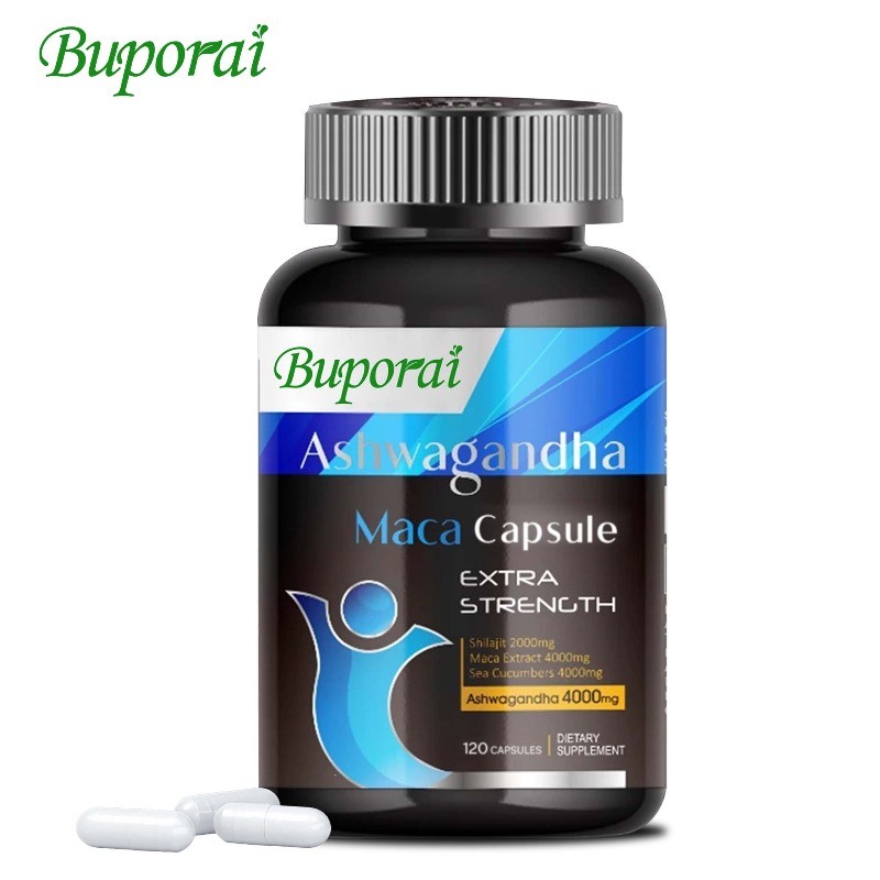 Ashwagandha Maca 120pcs, Reduce Fatigue, Relaxation, Improves Exercise Endurance