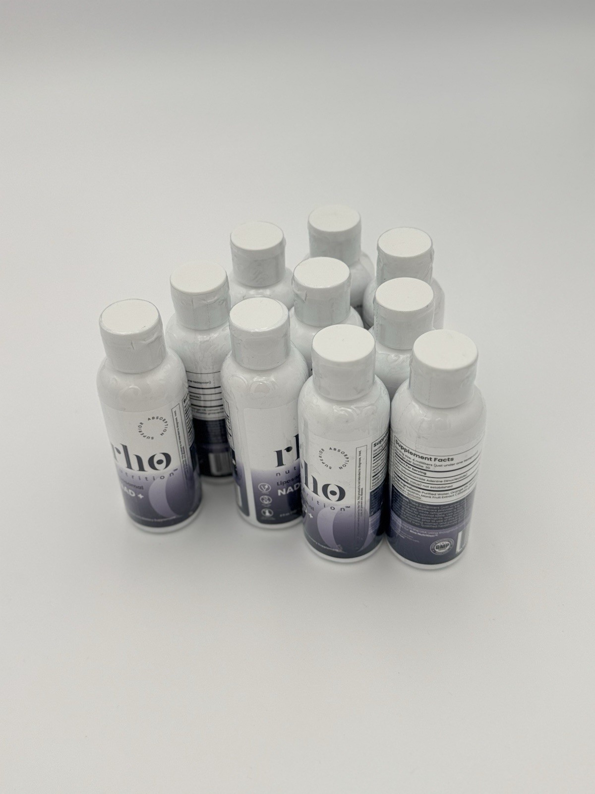 rho nutrition Liposomal NAD+ Liquid Dietary Supplement for Adults Unisex 10 Unit