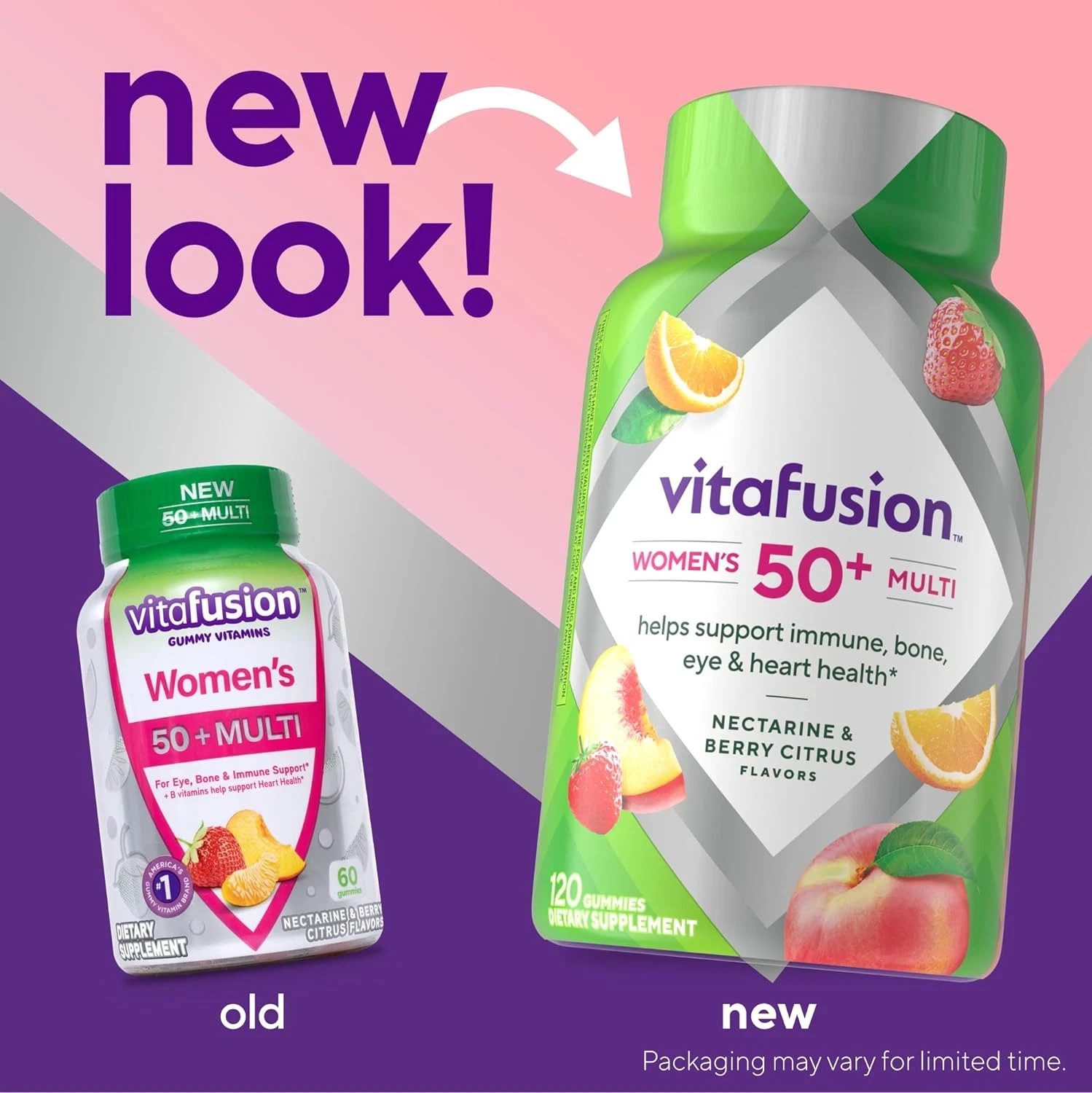 Vitafusion Adult Gummy Vitamins for Women, 120 Count