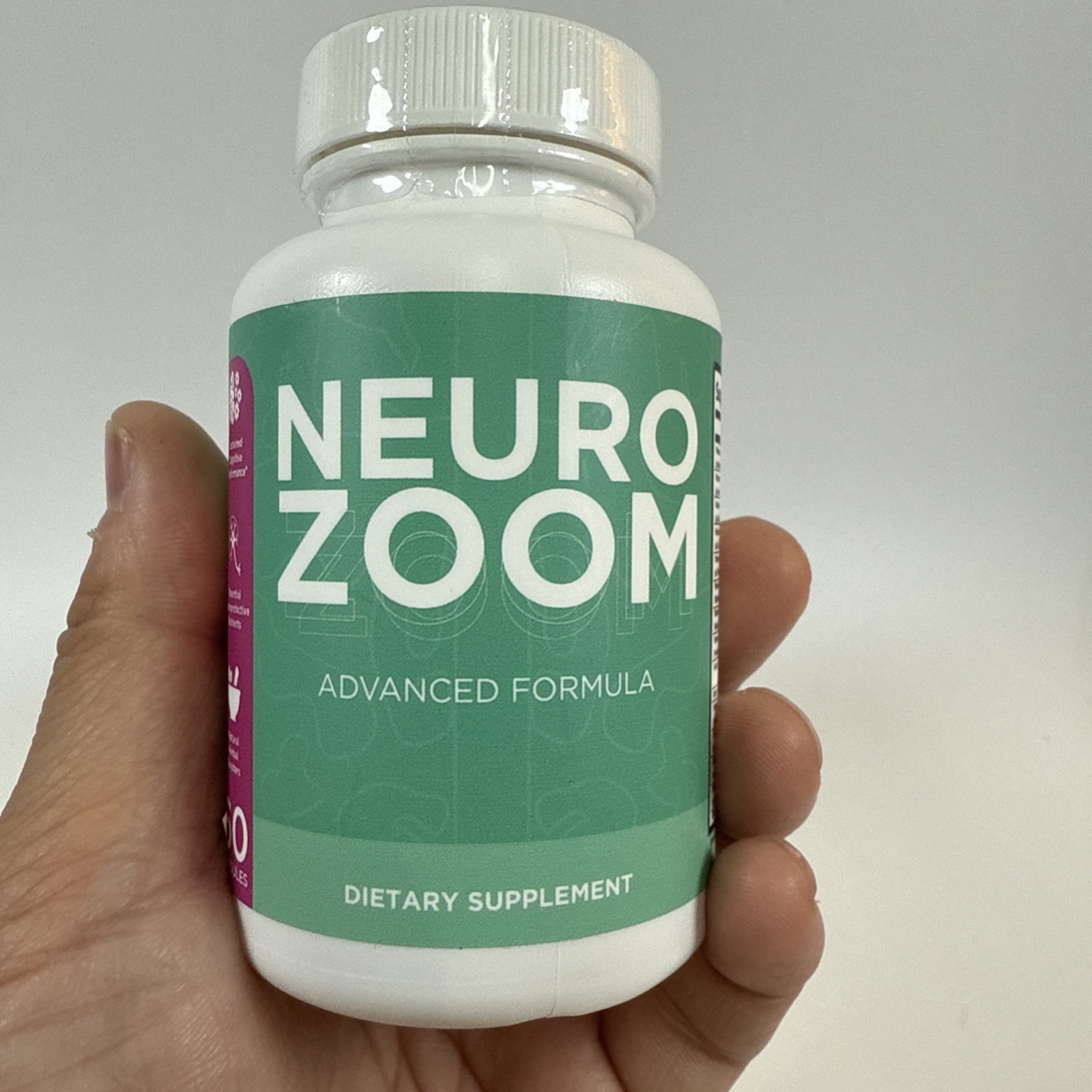 NeuroZoom Advanced Formula Pills For Brain Health – 60 Capsules Exp. 12/2025