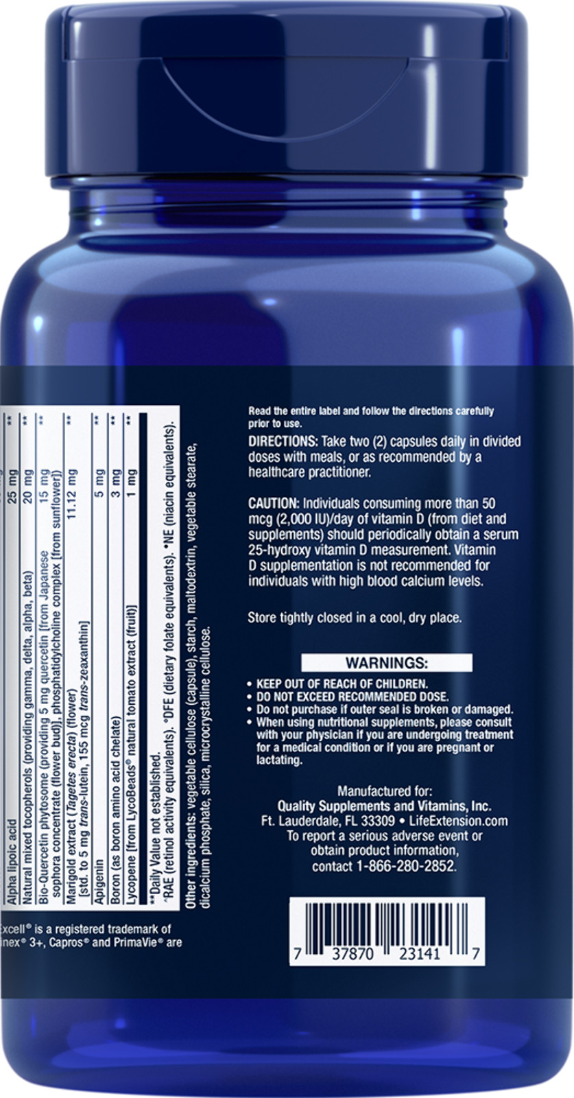 Life Extension Two-Per-Day Multivitamin and Once-Daily Health Booster Bundle