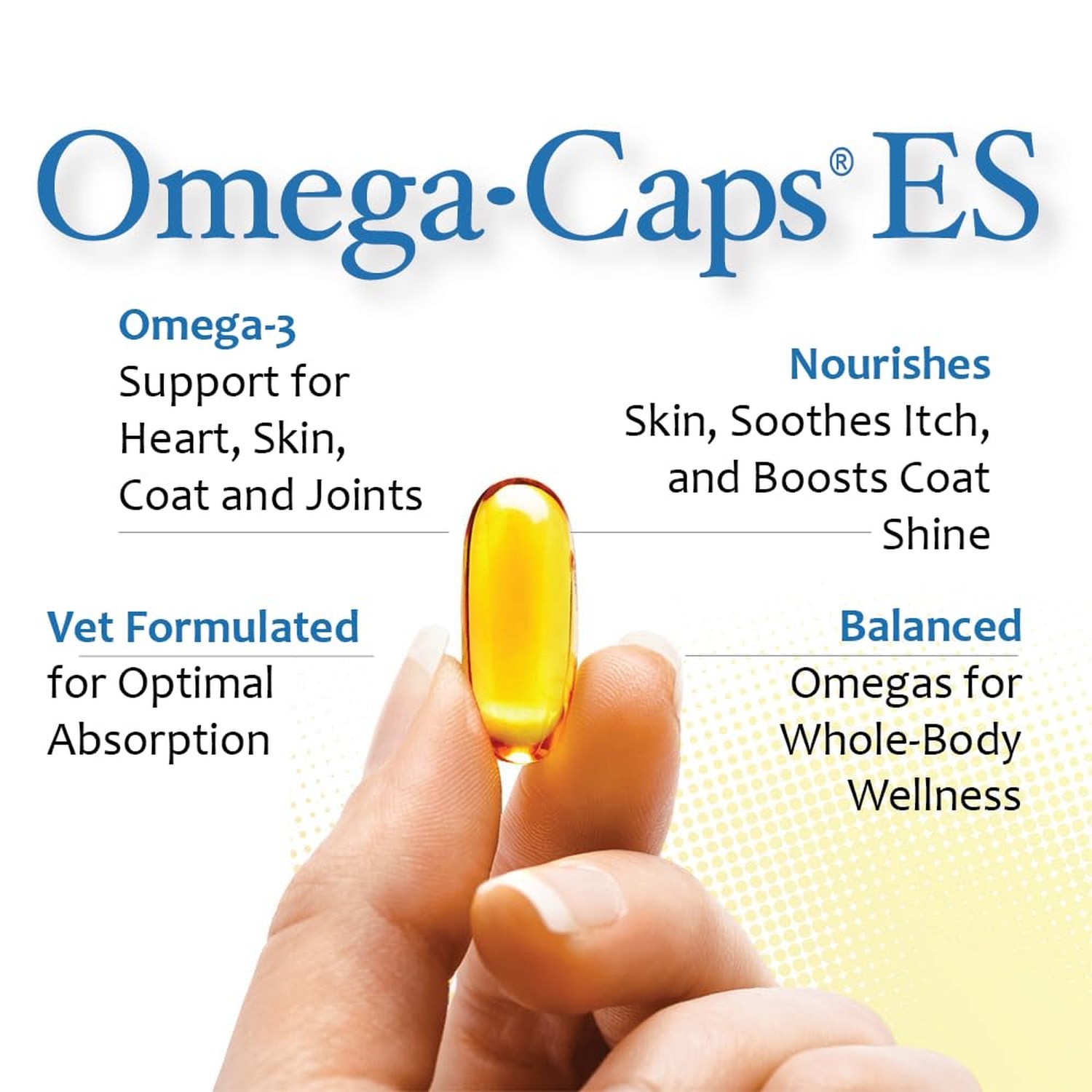 Omega-Caps ES for Large & Giant Dogs (250 Caps) 250 soft gels