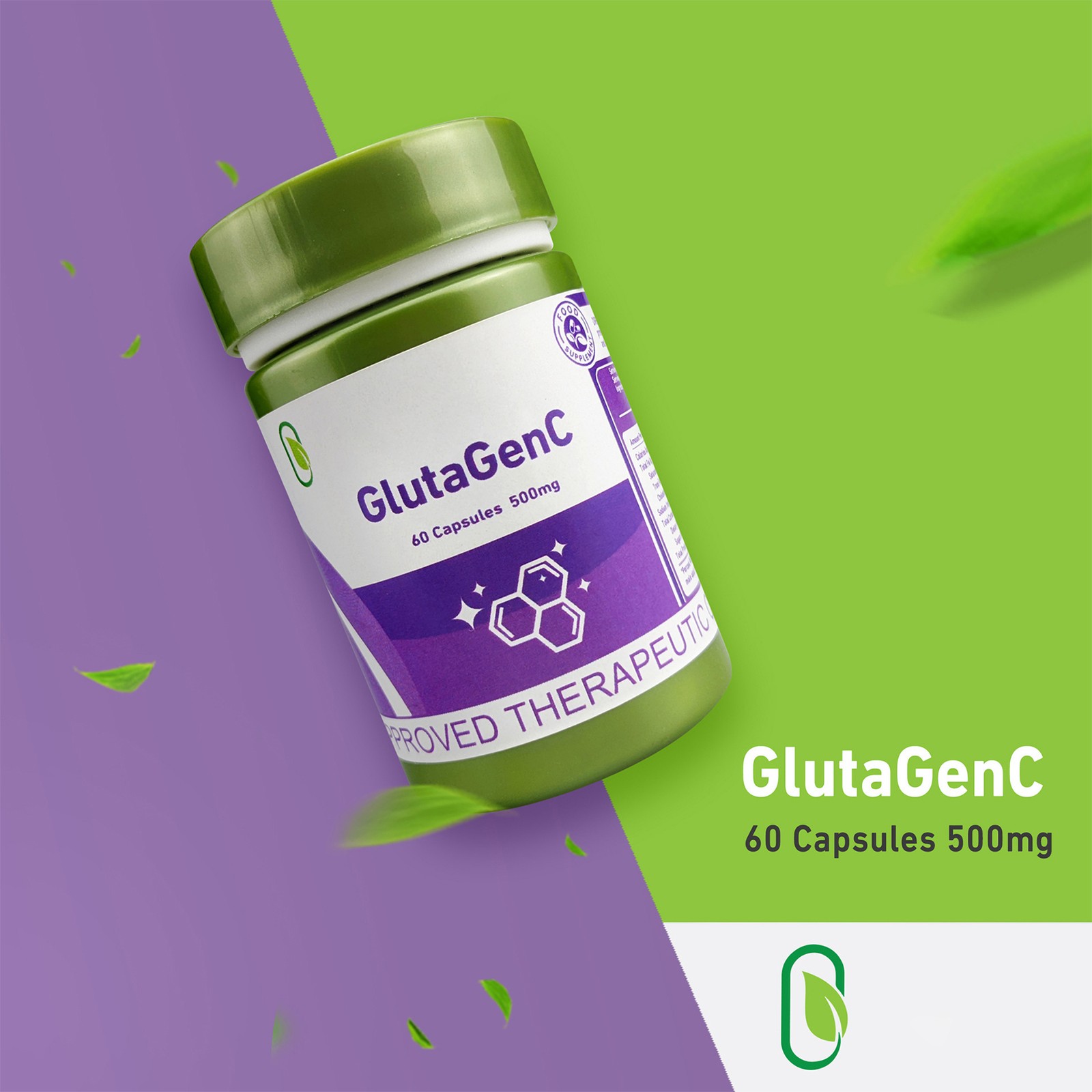 Glutathione GlutaGenC – 60 Capsules