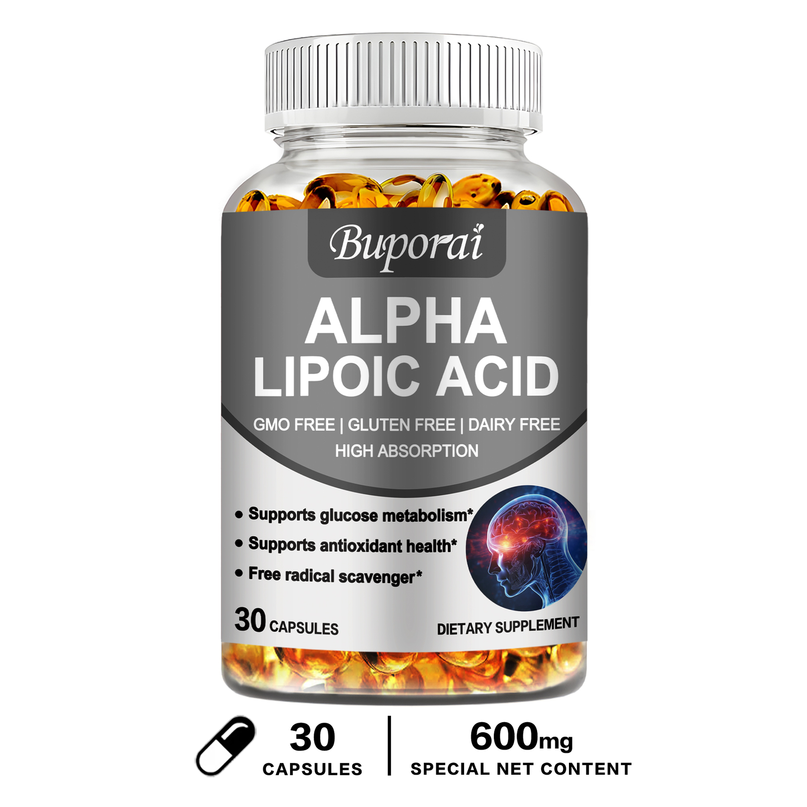 Alpha Lipoic Acid – Support Antioxidant and Sugar Metabolism, Relieve Nerve Pain