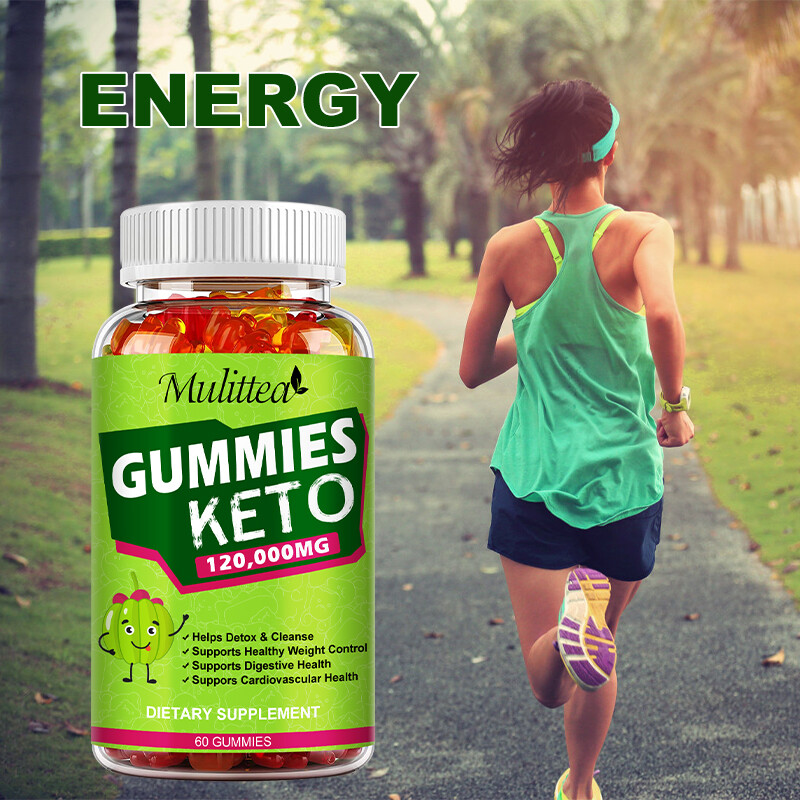 Keto Slimming ACV Gummies 120,000mg Apple Cider Vinegar Weight Loss, 60 Pills US