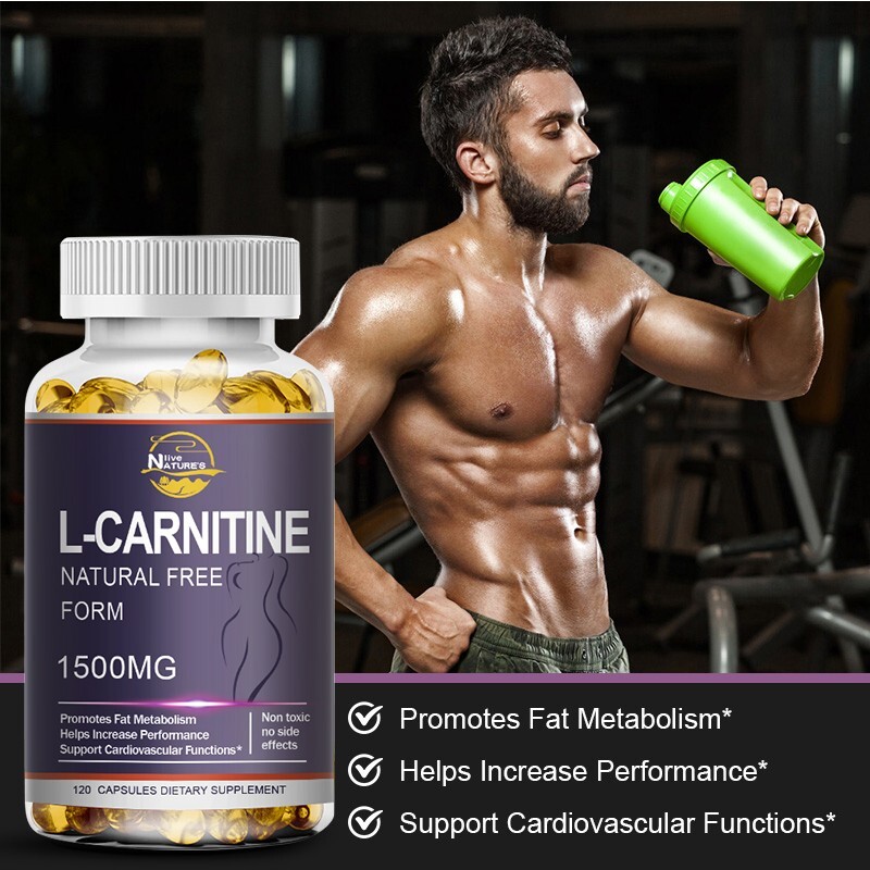 Acetyl-L-Carnitine 1500mg 120 Capsules Nervous System Health Antioxidant NON-GMO