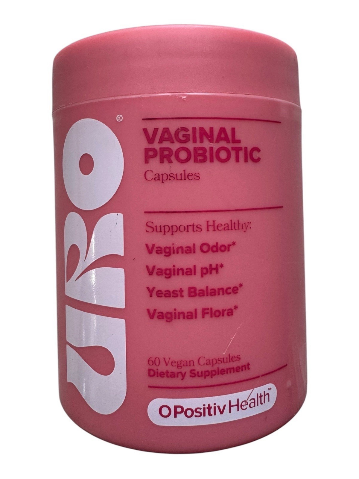 URO O Positiv Vaginal Probiotics for Women Capsules – 60 Count – Ex: 12/26