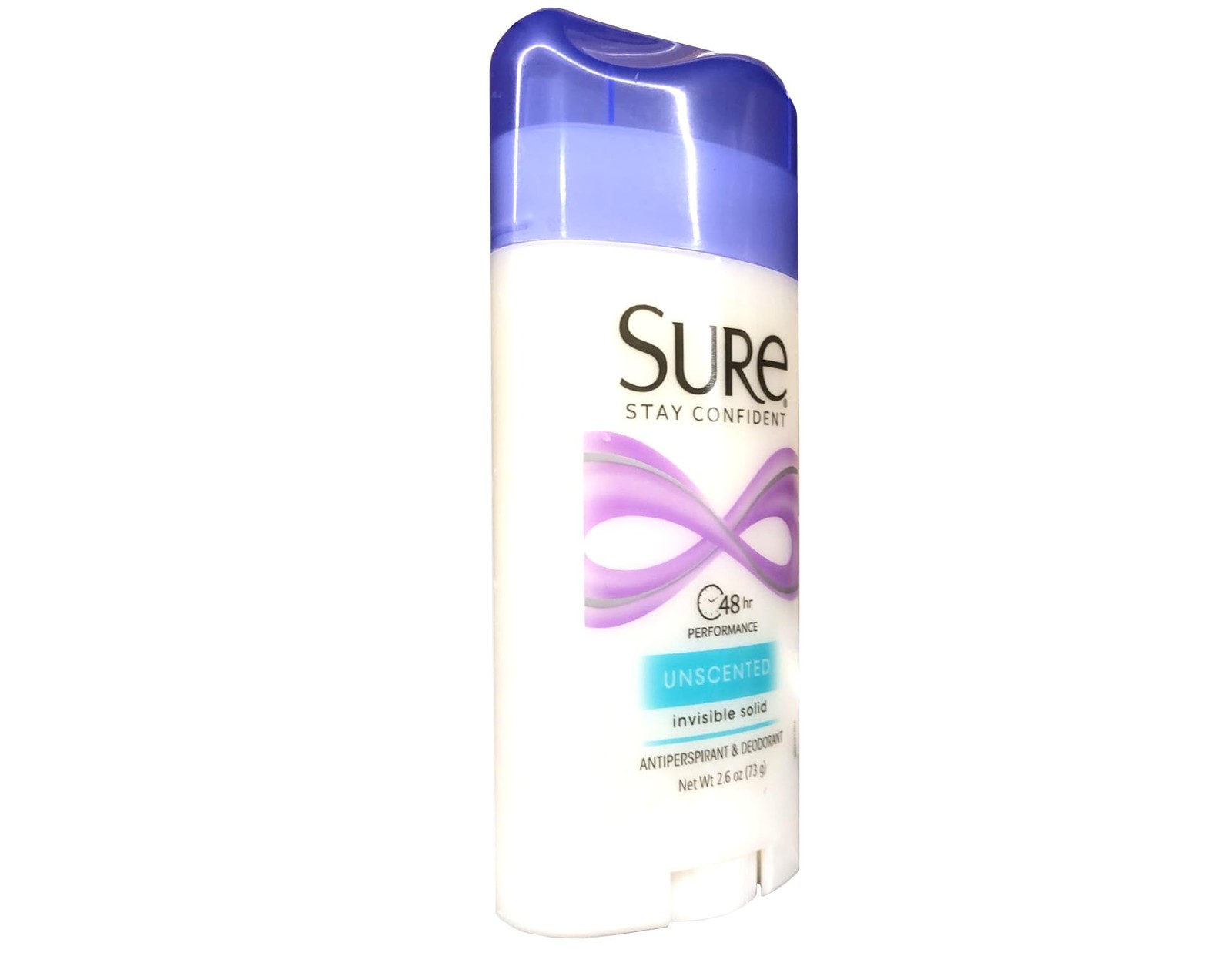 Sure Deodorant 2.6oz Invisible Solid Unscented (Pack of 2.6 Ounce 3)
