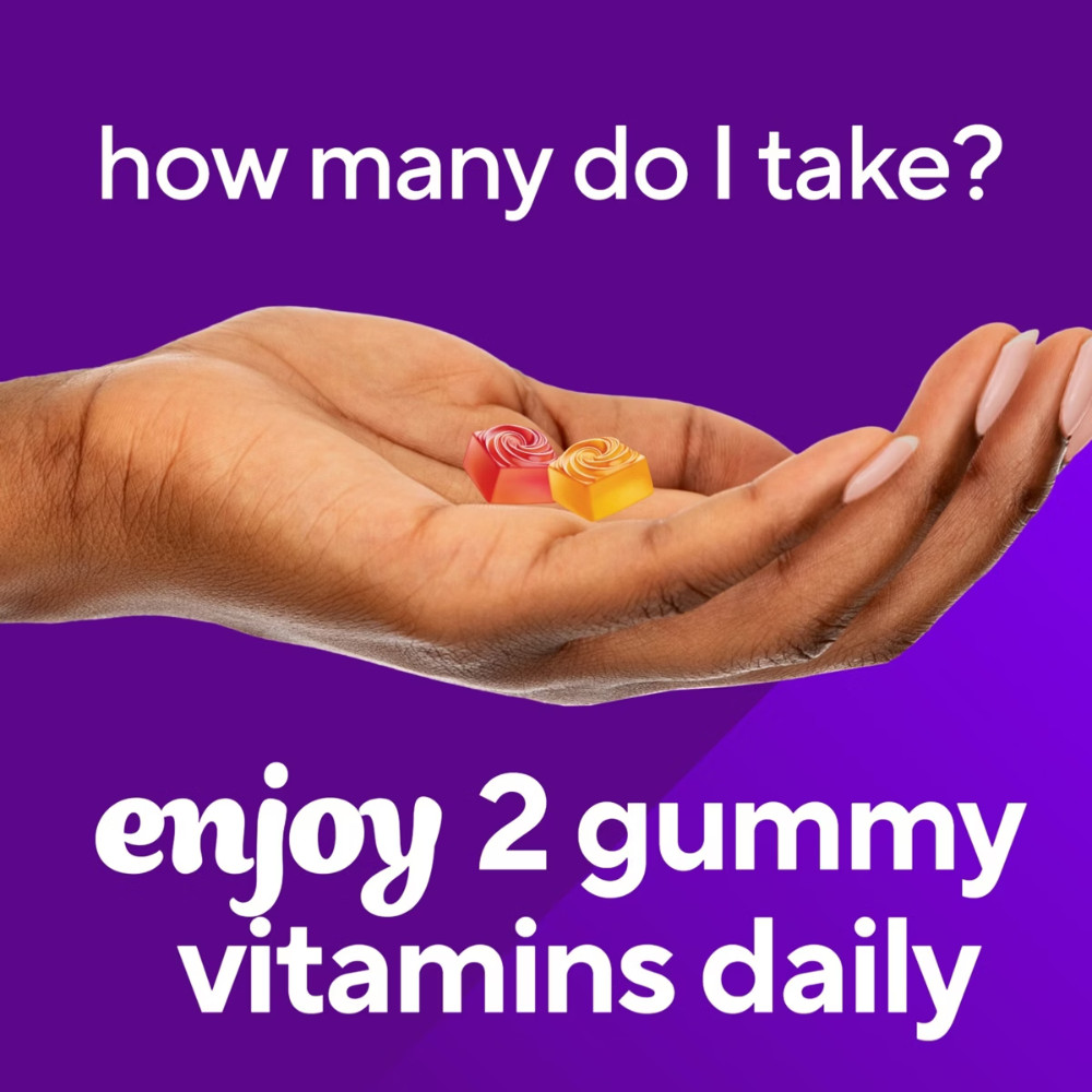 Vitafusion Fiber – Well Fiber Supplement Gummies – Fruit Flavors – 90ct