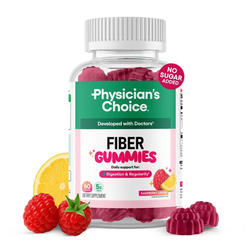 Raspberry Lemon Flavor Natural Chicory Root Prebiotic Fiber60Ct