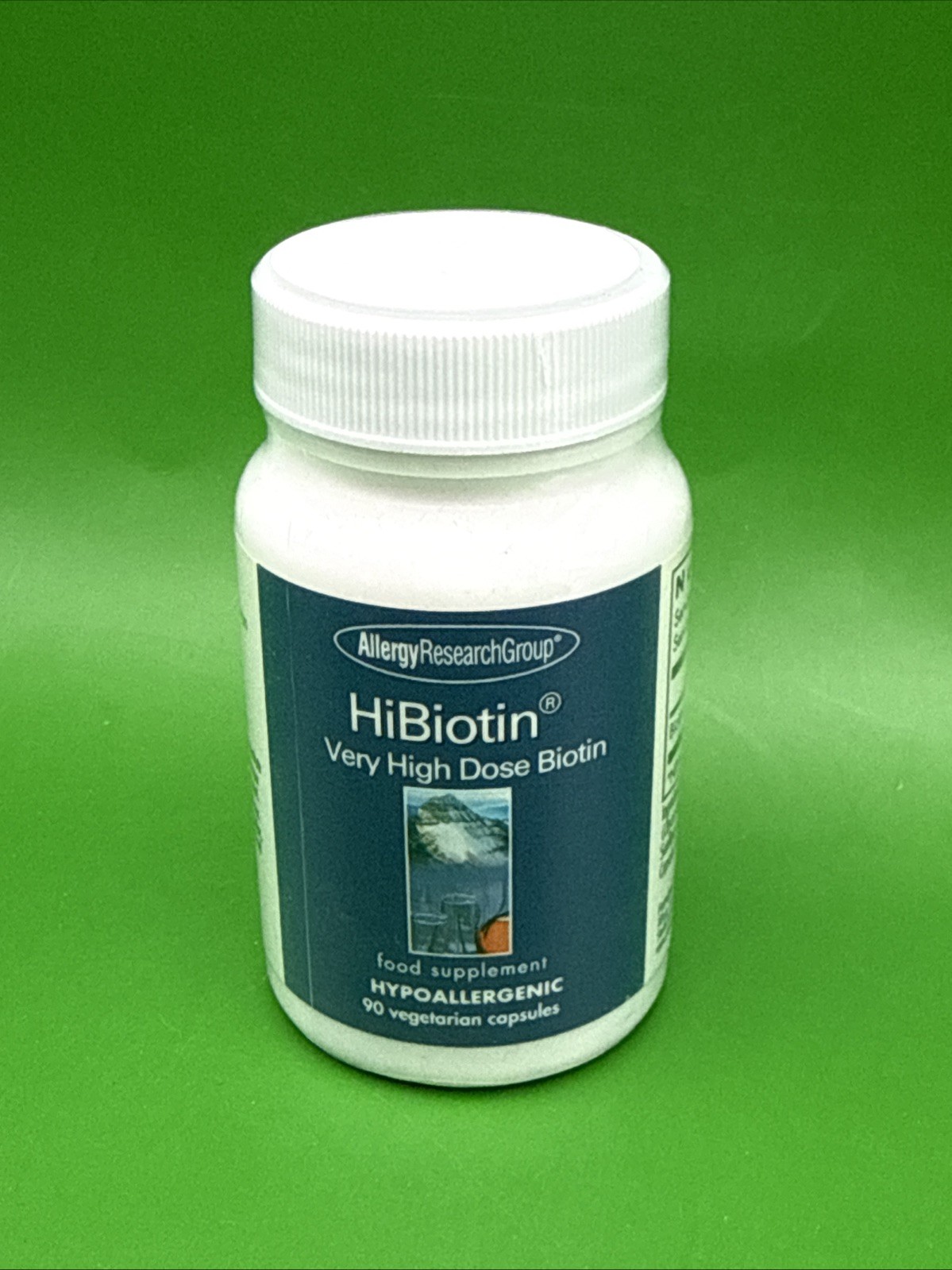 HiBiotin 100 Mg 90 Veg Caps By Nutricology/ Allergy Research Group