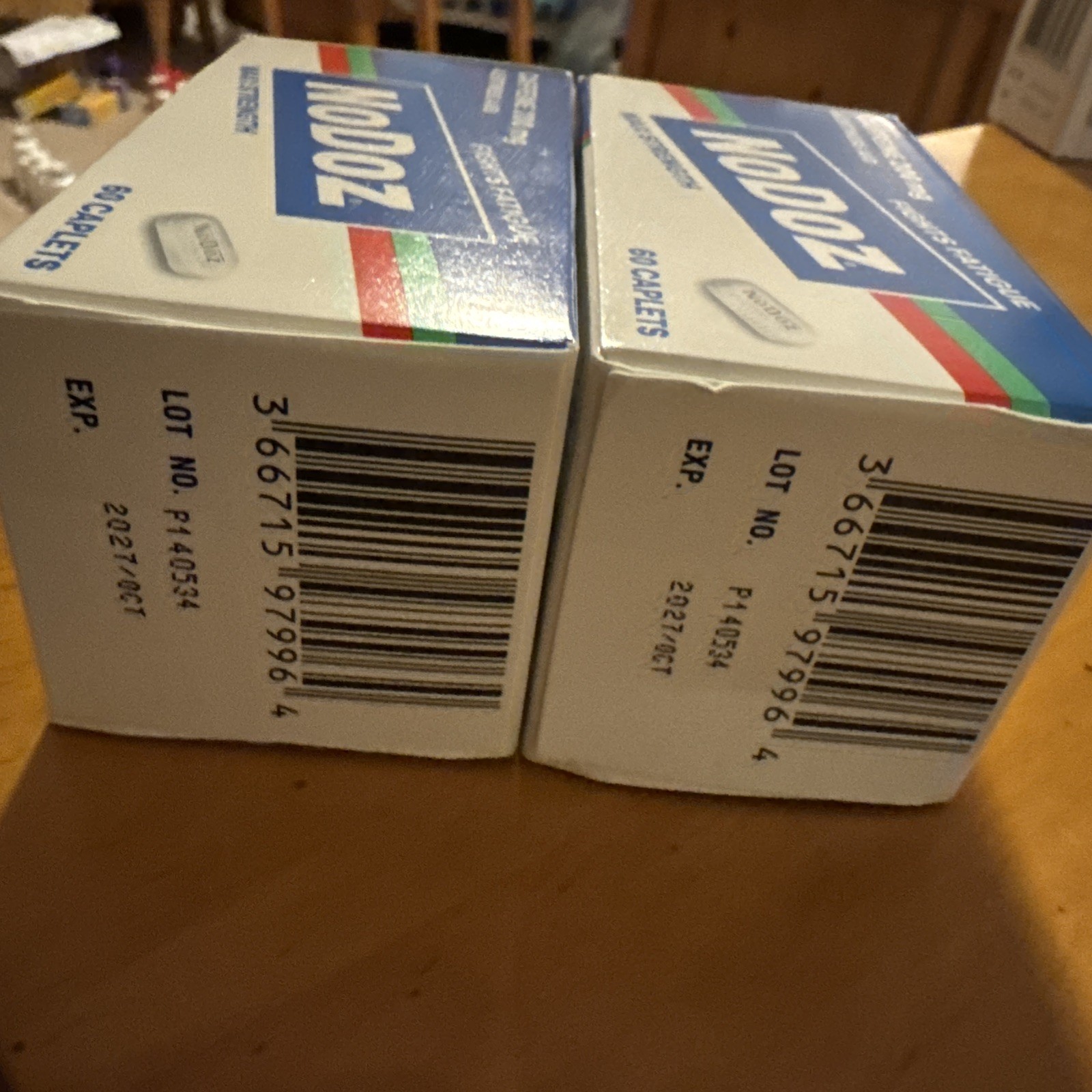 NoDoz Maximum Strength Caffeine Pills 200mg 120 Caplets Oct. 2027