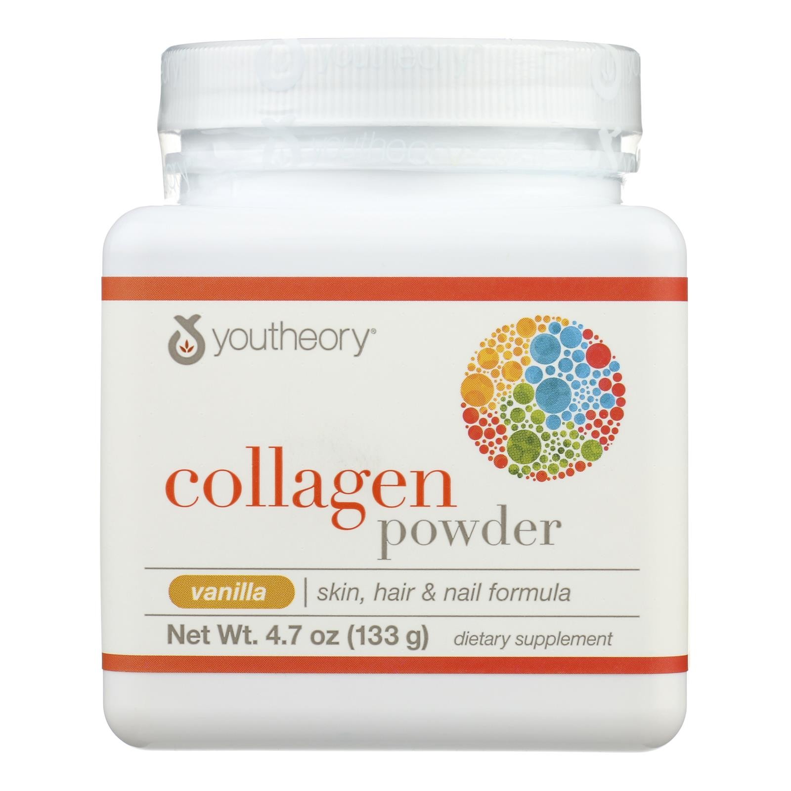 Youtheory Collagen – Powder – Vanilla – 4.7 oz