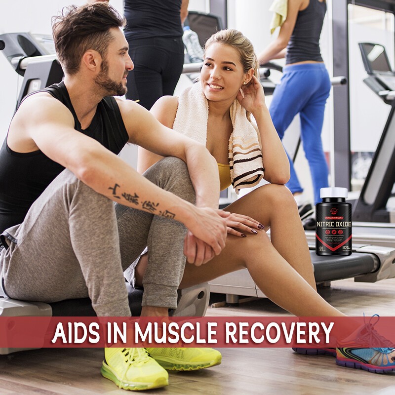 Nitric Oxide & Circulation Booster | L-Arginine, L-Citrulline | Extra Strength