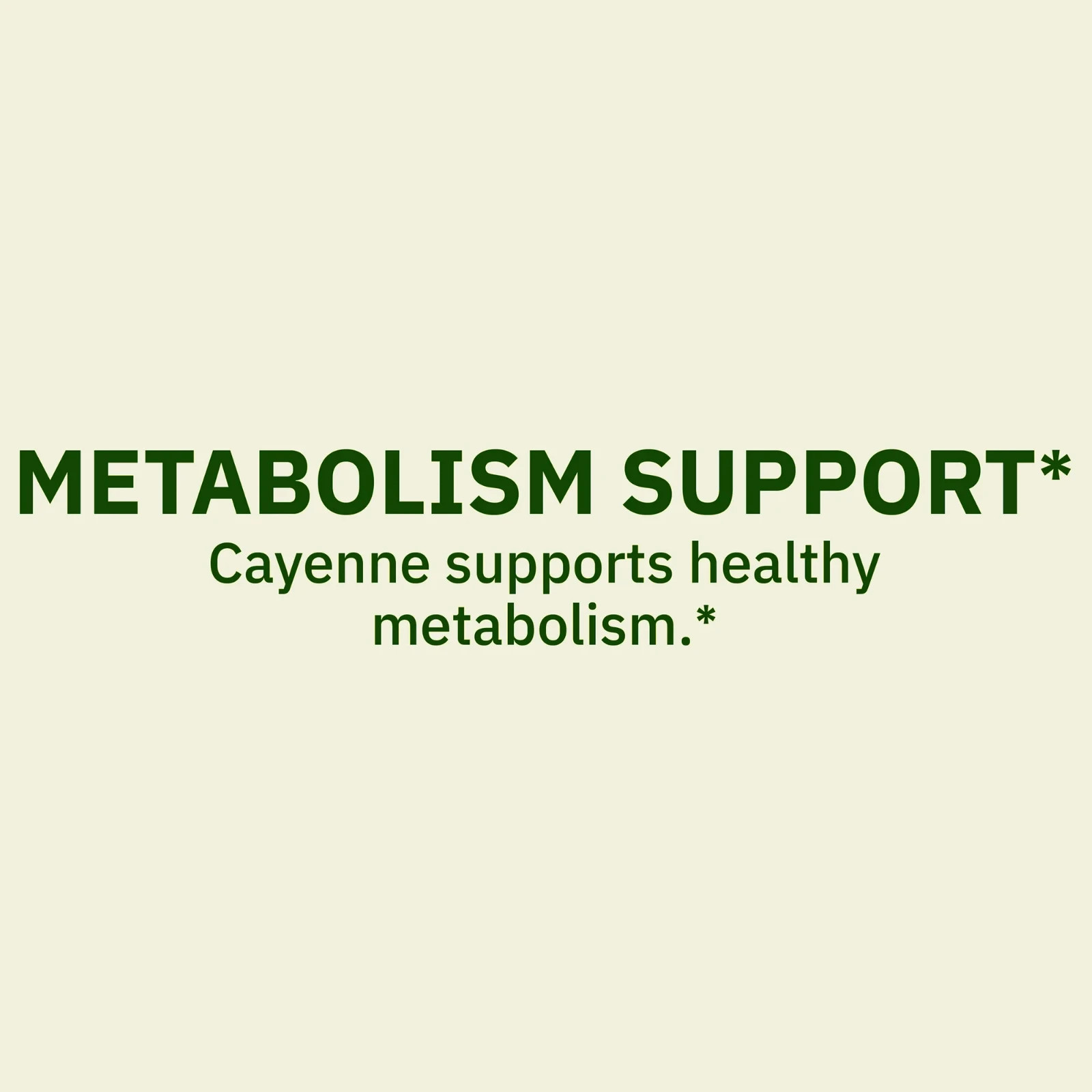 Spring Valley Cayenne Metabolism Support Supplement Capsules 455 mg 100 Count