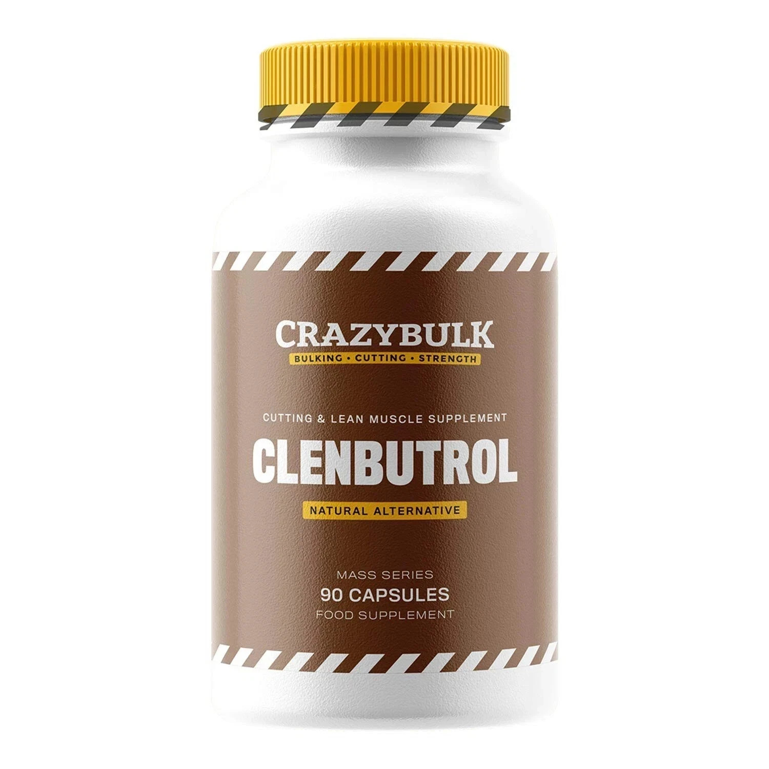 CrazyBulk CLENBUTROL -90 Capsules CUTTING & LEAN MUSCLE MUSCLE – Pack of 1