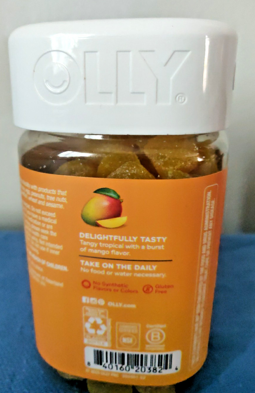 Olly Probiotic Mango Gummy 120 Gummies EXP 02/2027