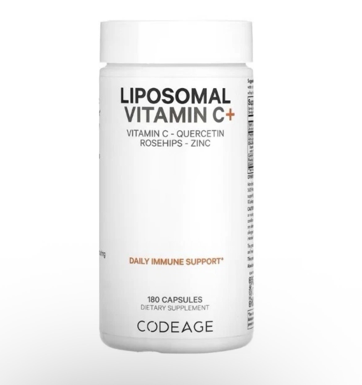 Codeage, Liposomal Vitamin C+, 2 PACK, 180 Capsules each (360 total)