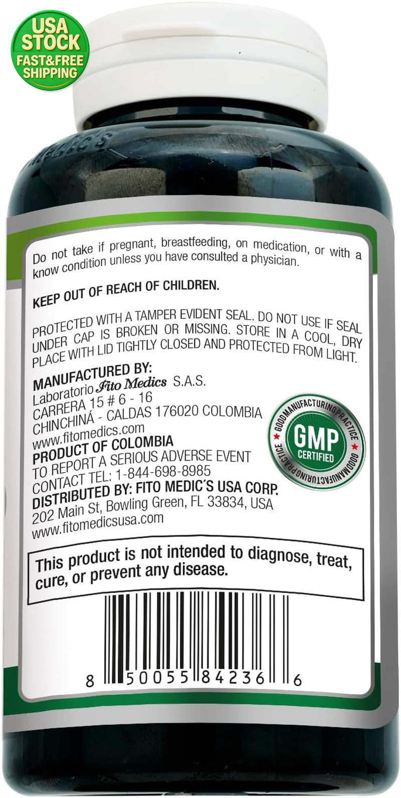 Pueraria Mirifica Capsules 600Mg Herbal Supplement 180 Count 60 Day Supply