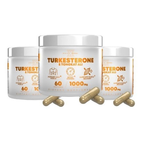 NEW LUXRY Peak Turkesterone Revival X 1K Mg Capsule Count Health Formula Natural