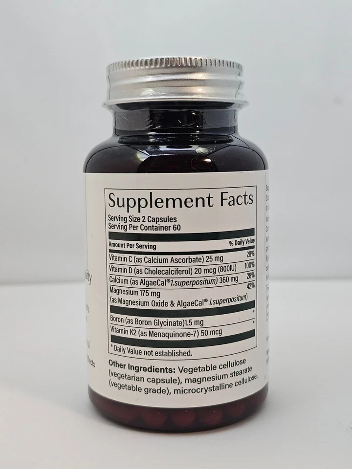 pack of 3 AlgaeCal Plus Stronger Bones Dietary Supplement Algae Cal 120Ct