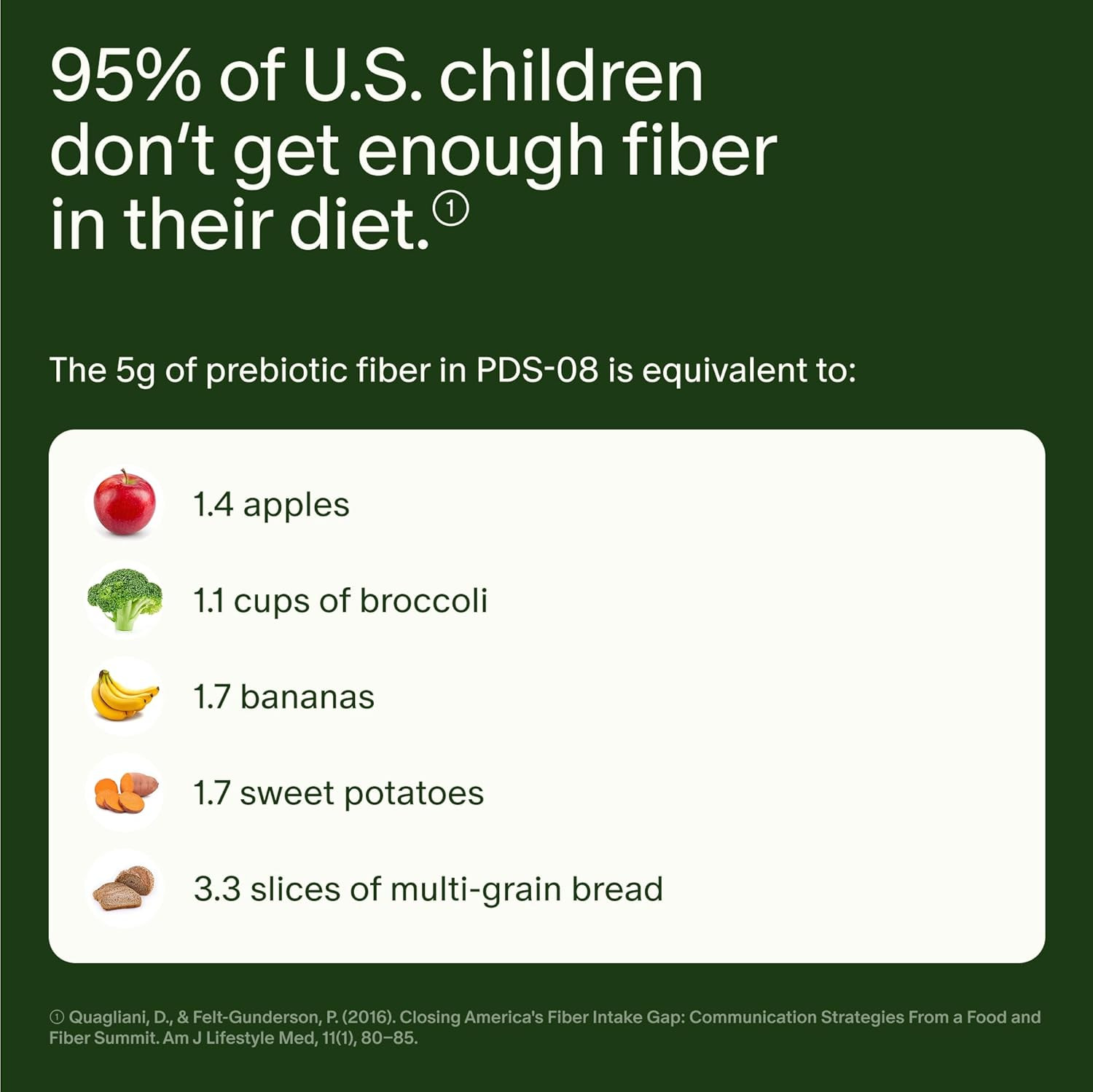 Seed PDS-08 Pediatric Daily Synbiotic – Fiber-Based Prebiotic & Probiotic for Ki