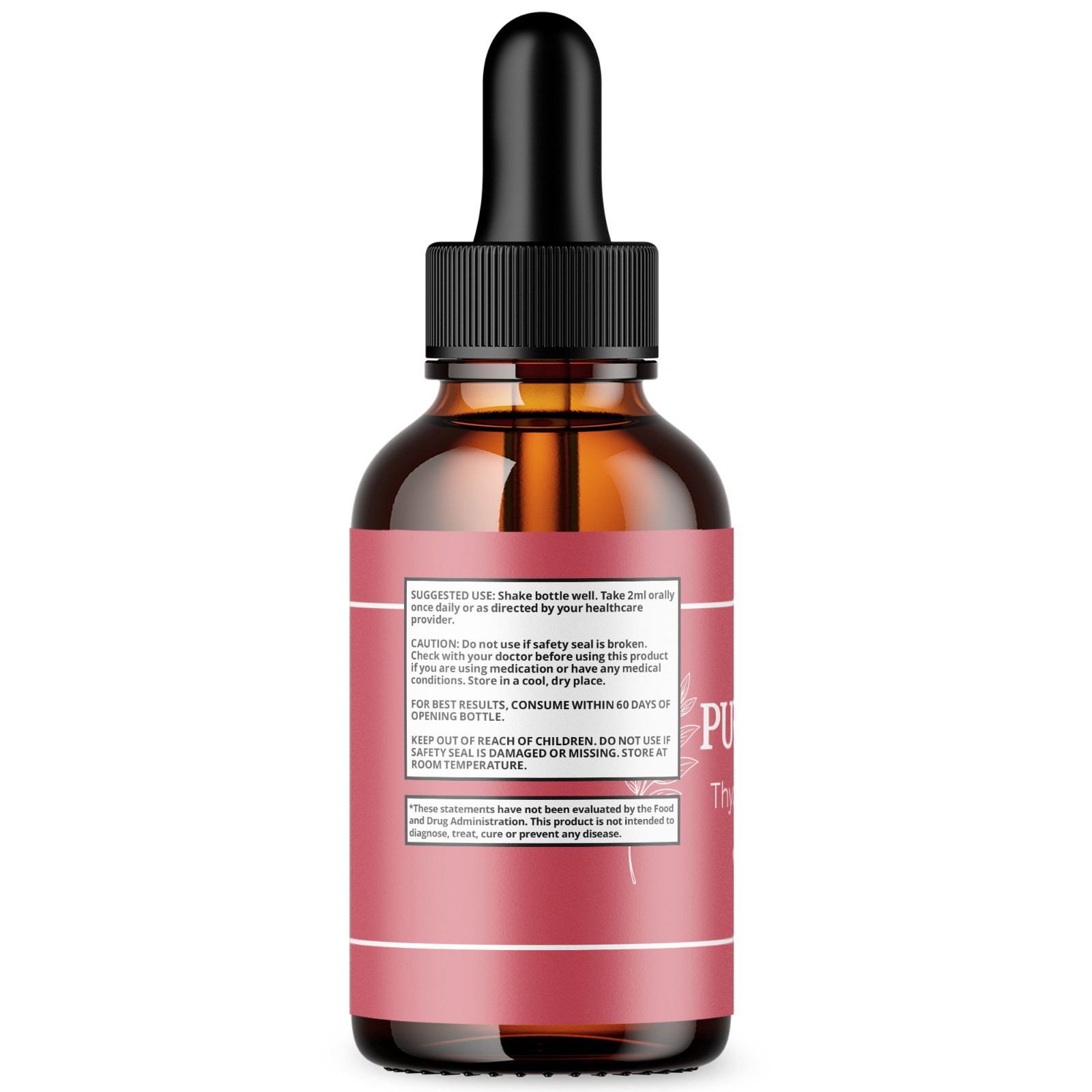 (1 Pack) Pureveen Drops Advanced Health & Fitness Formula Pure Veen 30 Servings