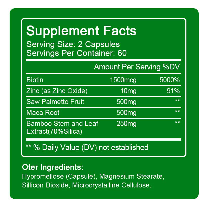 Saw Palmetto Extract Capsules for Men’s Prostate Health Wellness Supplement