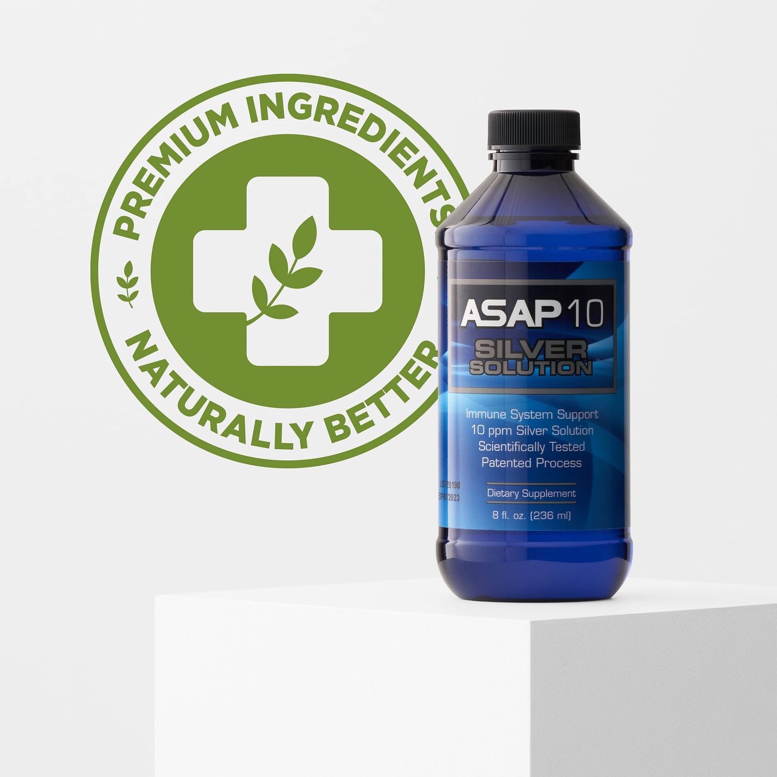 American Biotech Labs – ASAP 10 Silver Solution – Immune System Support 10 Pp…
