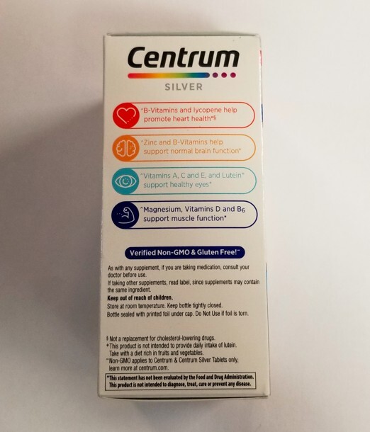 Centrum Silver Men’s 50+ Multivitamin Multimineral Supplement 100 CT MAY 24 & UP