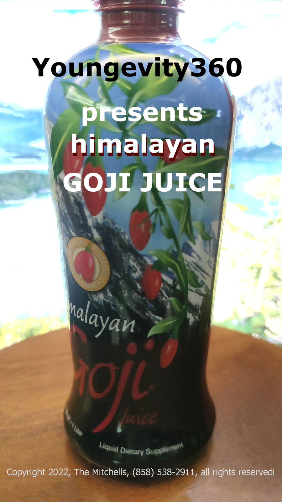 Youngevity Mitchell Himalayan GoJi Juice 4-Pak