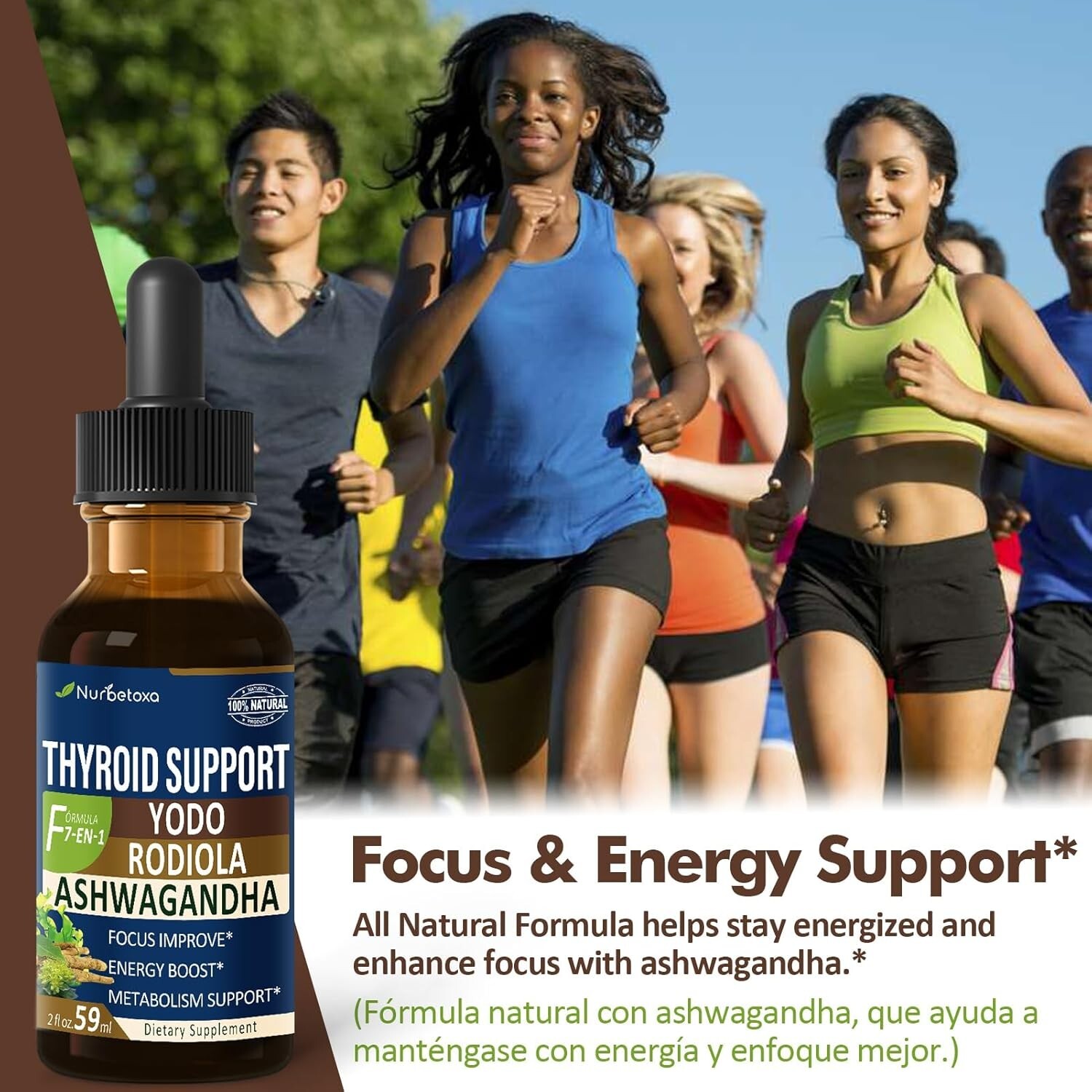 Thyroid Support Drops – Liquid Iodine Supplement, Gotas De YODO Y Selenio ⭐️⭐️⭐️