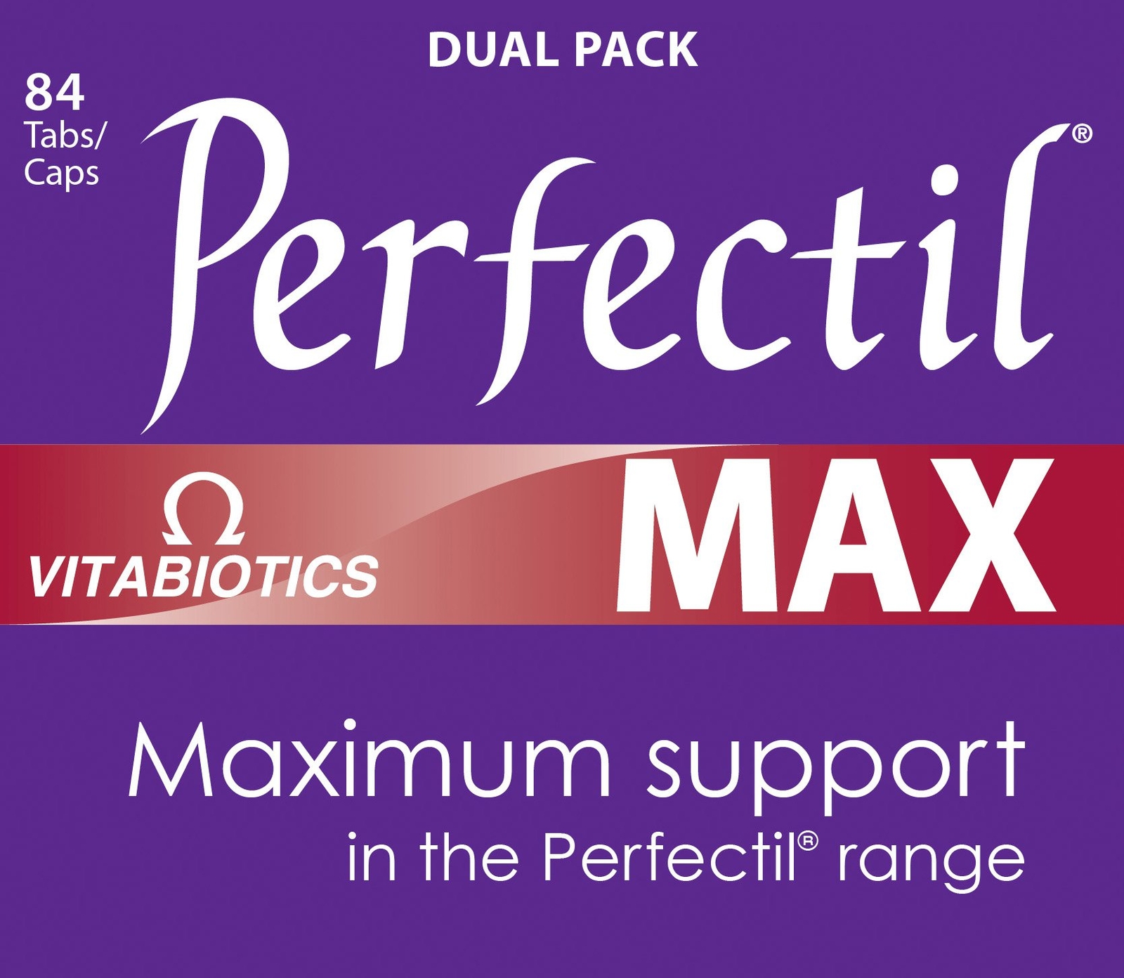 Perfectil Max Nutritional Supplement For Skin Hair Nails 84 Tablets 2 In 1 Pack
