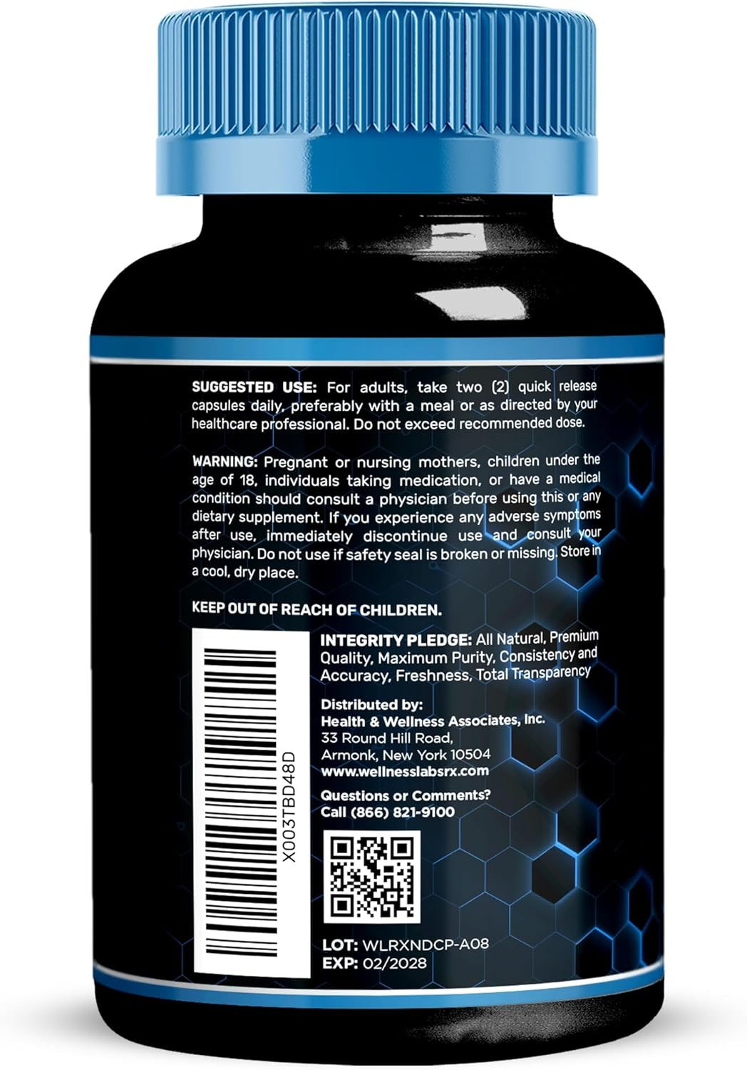 Wellness LABSRX Liposomal NAD Supplement, 1500Mg – NAD Resveratrol Supplement fo
