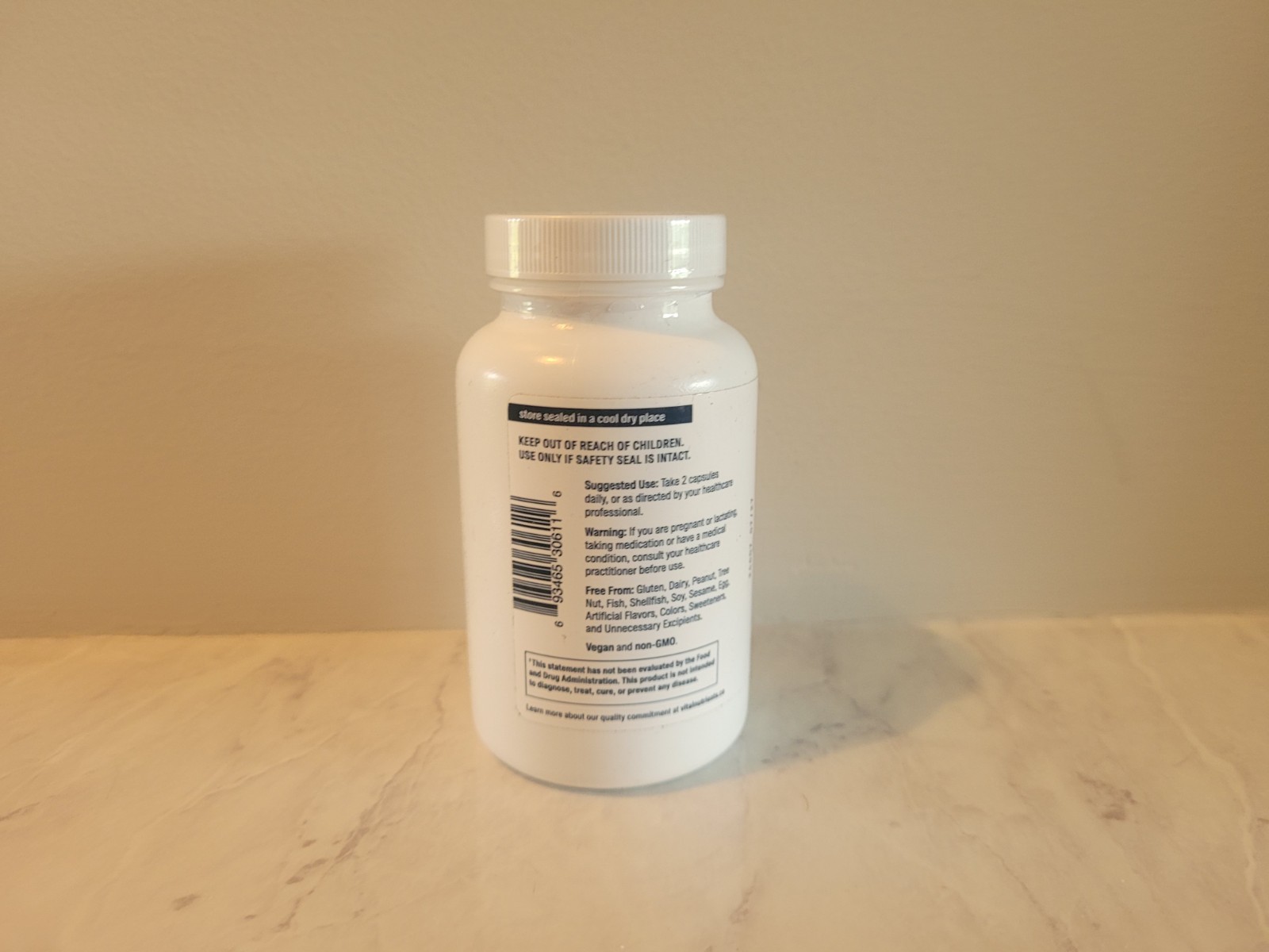 Vital Nutrients Magnesium Glycinate + Malate | 120mg 100 Count