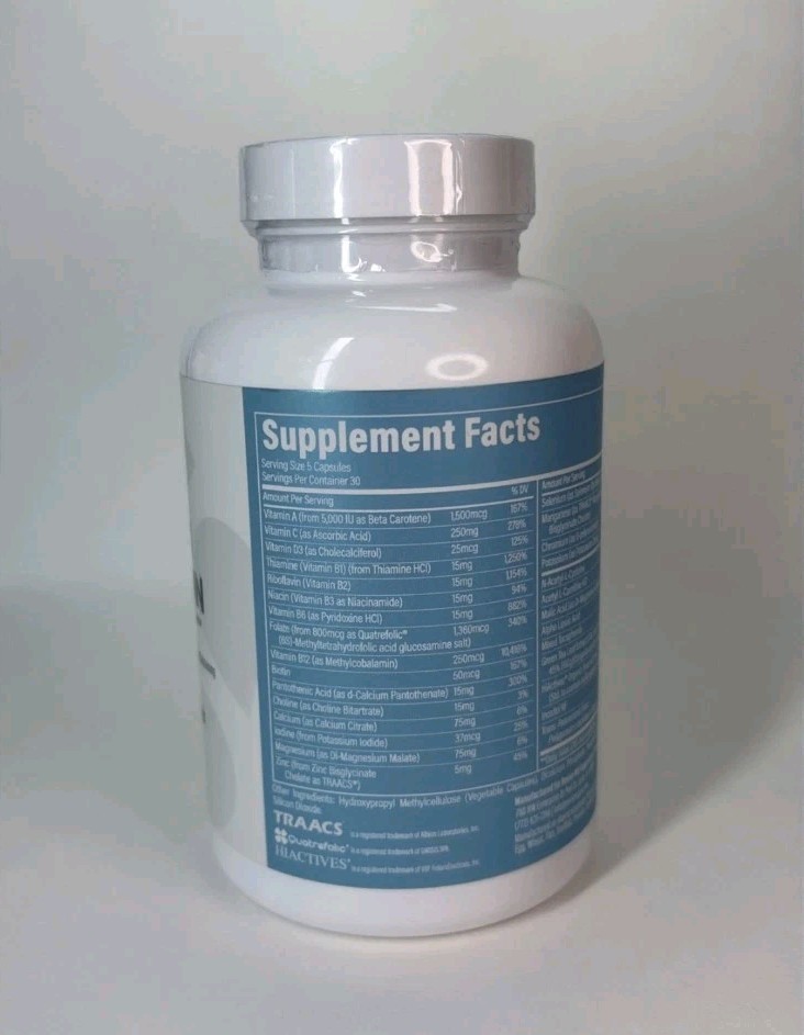 Revive MD – Multi Vitamin – Comprehensive Immune & Wellness Support–120 Capsules