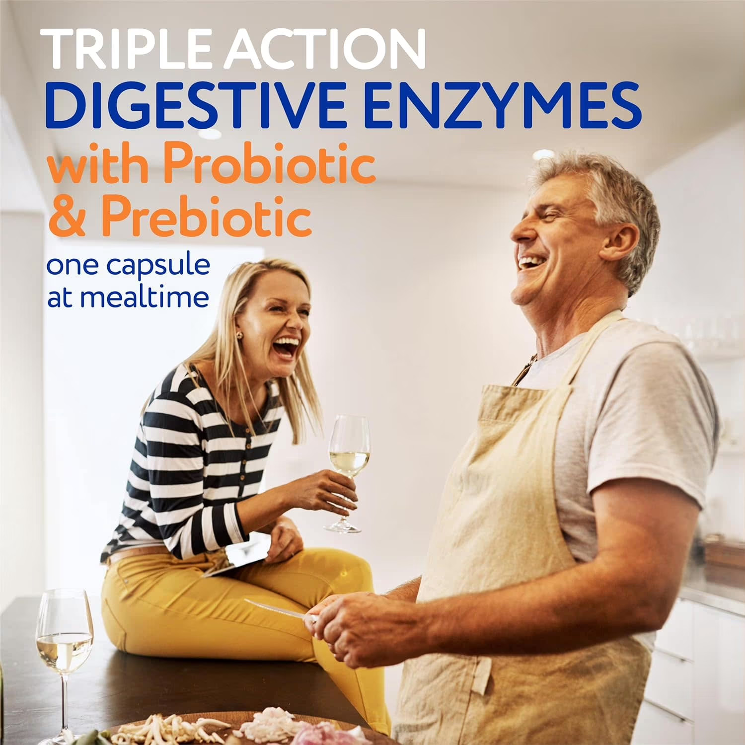 Digestive Enzymes with Probiotics & Prebiotics, 30Ct – Gut Relief