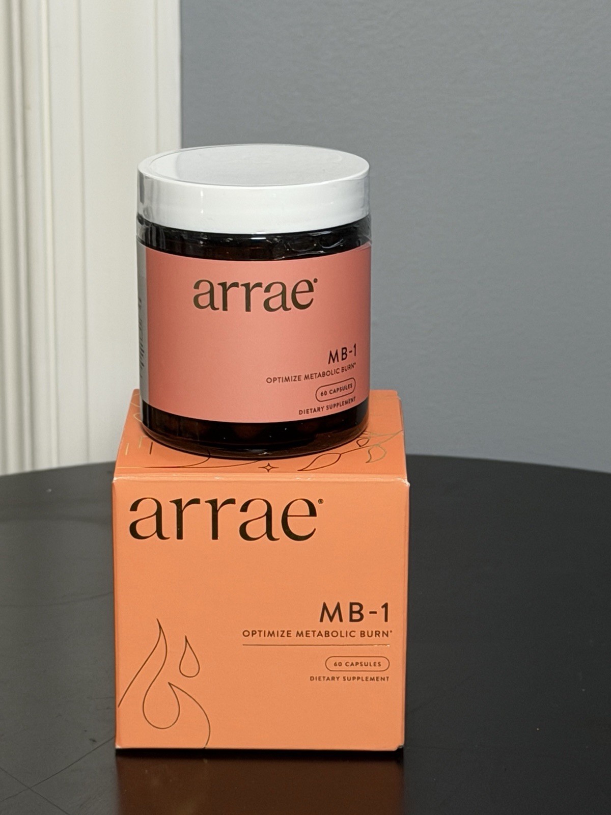 Arrae MB-1 Optimized Metabolic All Natural Burn Supplement – 60 Capsules New